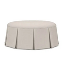 Willow Ottoman - Round Ottoman