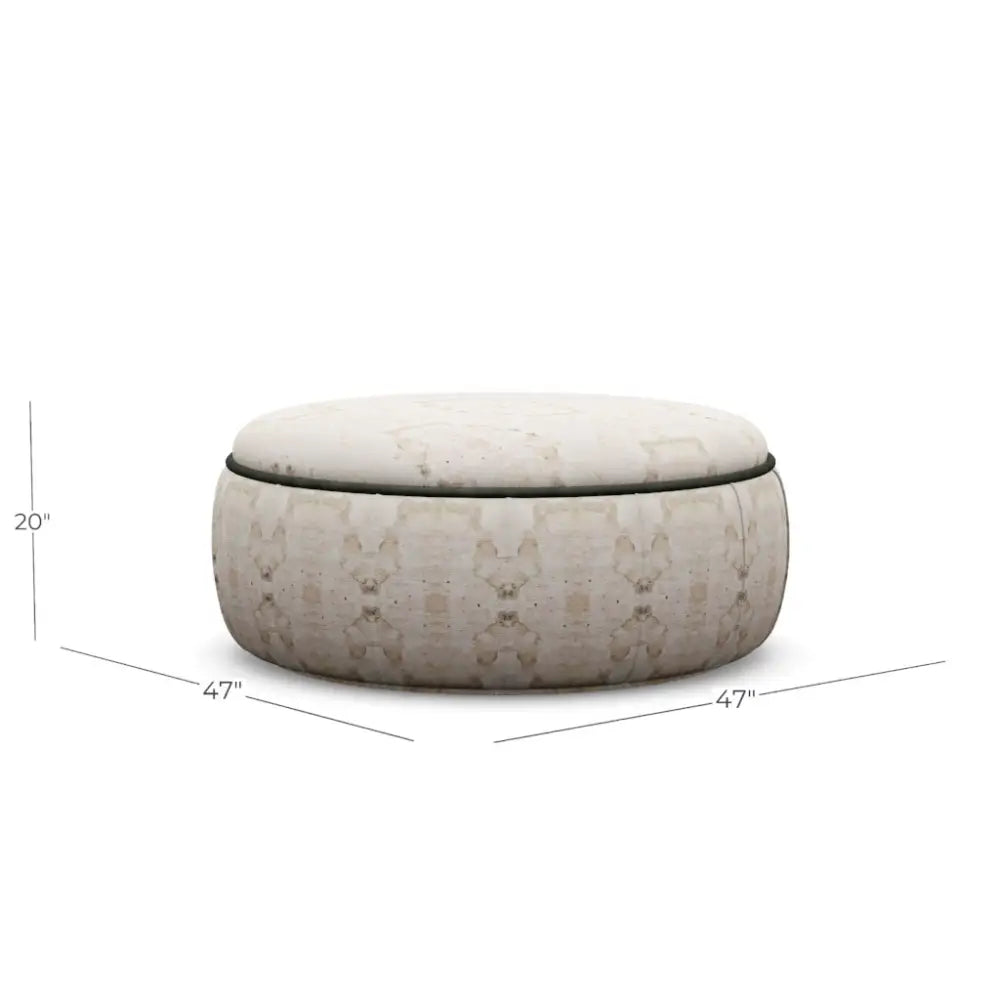 WILSON SWIVEL OTTOMAN - SWIVEL OTTOMAN