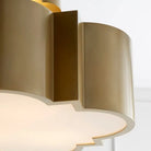 Wyatt Dual Mount 3-Light | Aged Brass - Pendant