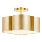 Wyatt Dual Mount 3-Light | Aged Brass - Pendant