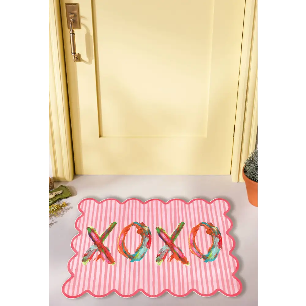 XOXO Vinyl Floor Mat