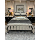 Zara Iron Queen Bed - Queen Bed