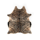 Zebra Printed Hide Rug - Zebra Cowhide